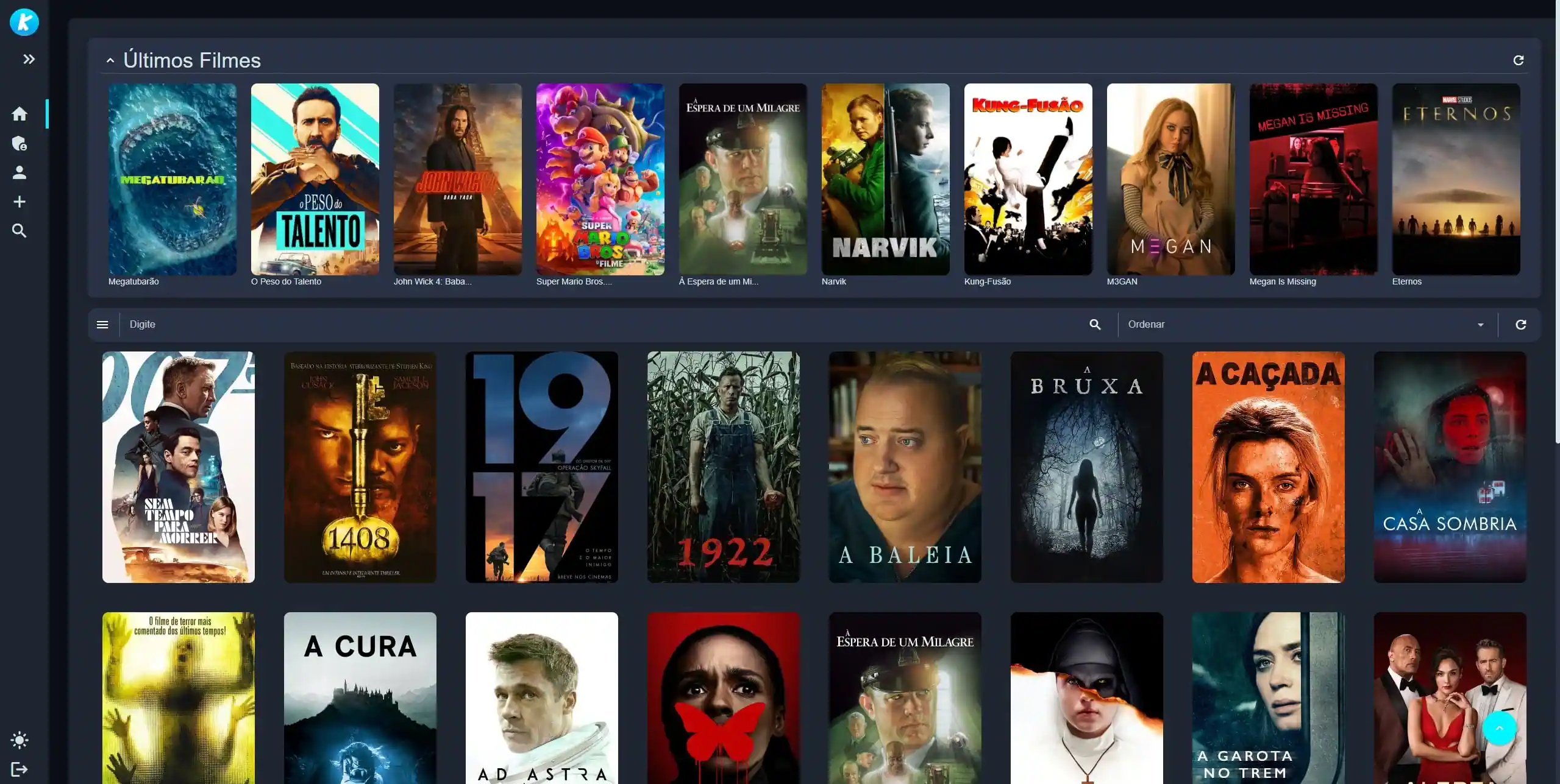 Screenshot do MovieMux
